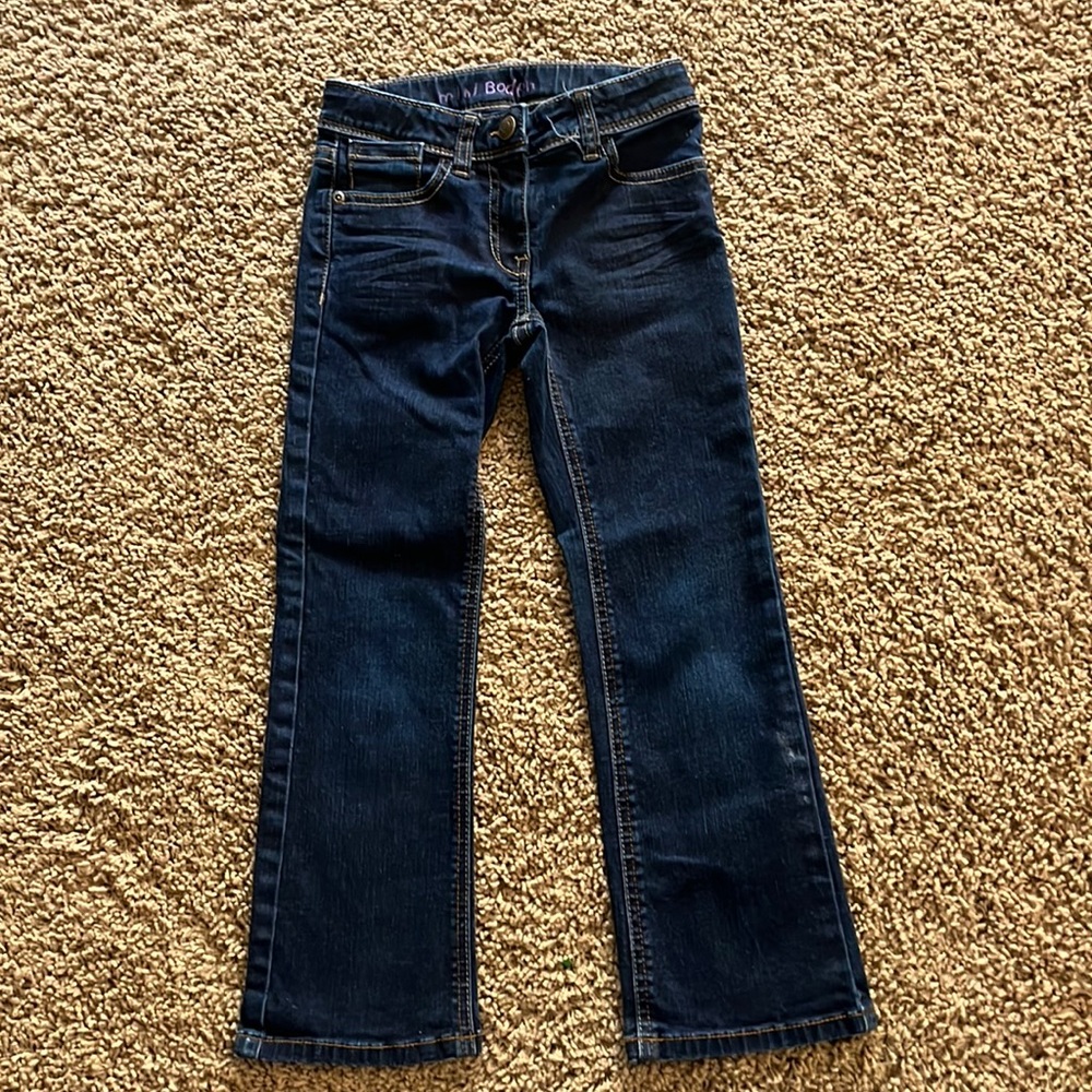 Mini Boden girls flare jeans size 6